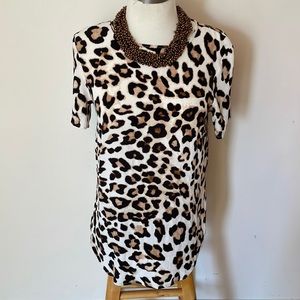 H&M Animal Print Blouse - last call!